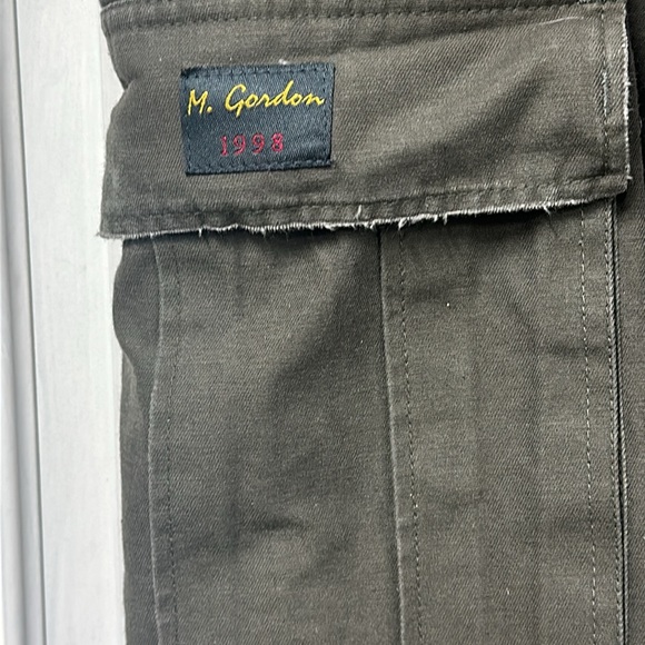Men’s 38 x 32 cargo pants in army green - Picture 2 of 4